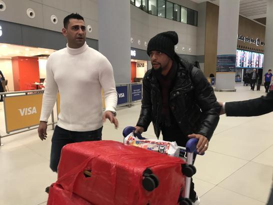 Felipe Melo İstanbul'da! Fenerbahçe'ye gönderme
