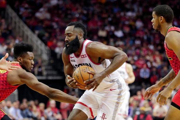 James Harden'dan 3 çeyrekte 60 sayı