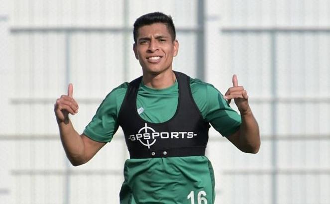 Konyaspor'da Hurtado sevinci