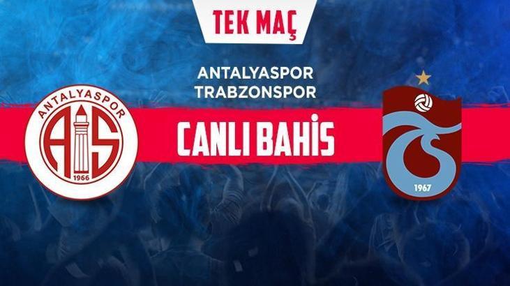 Antalyaspor – Trabzonspor maçı canlı iddaa heyecanı Misli.com'da