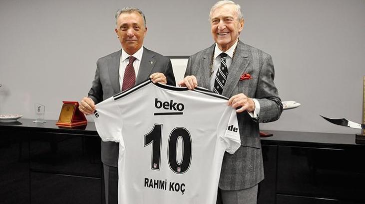Rahmi Koç'tan Çebi'ye ziyaret