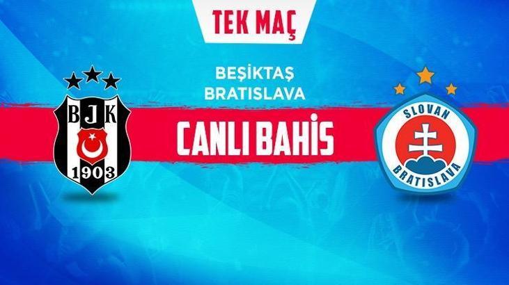 Beşiktaş - Bratislava maçında oranlar değişti! İddaa heyecanı misli.com