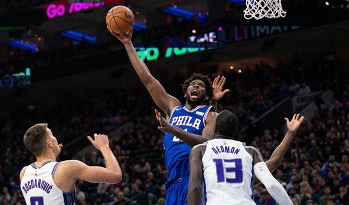 Sixers, Embiid'in performansıyla kazandı