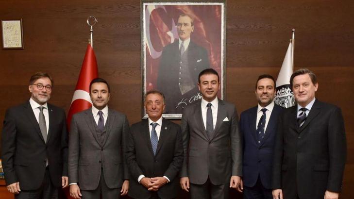 Beşiktaş'ın başkanları buluştu!