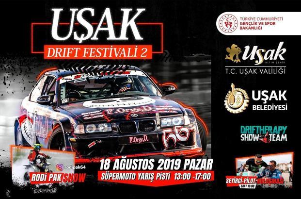 Uşak Süpermoto Pisti'nde 'Drift Festivali' yapılacak