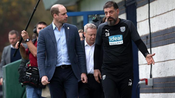 Prens Williams'dan Slaven Bilic'e ziyaret