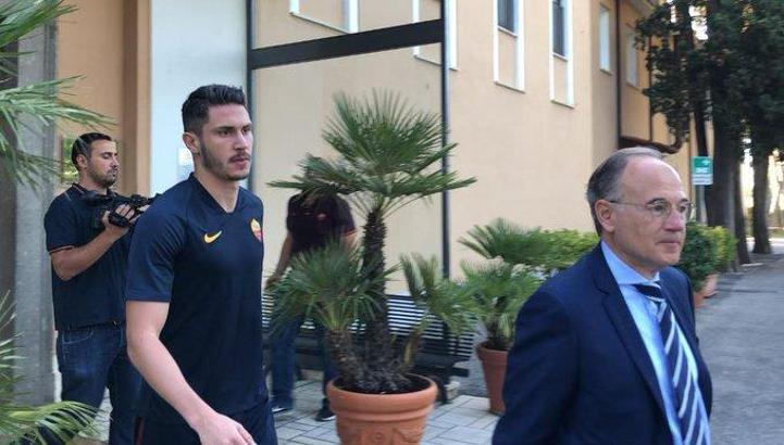 Yıldırım Mert Çetin, Roma'da sağlık kontrolünden geçti