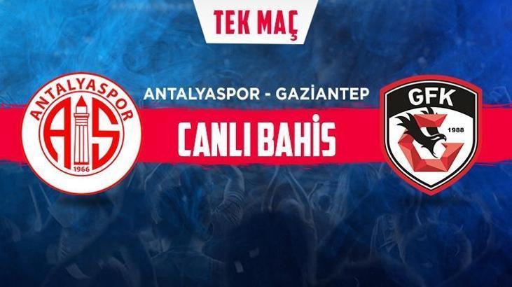 Antalyaspor - Gaziantep FK maçı iddaa heyecanı Misli.com'da