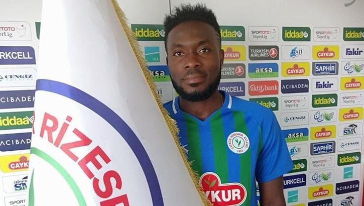 Çaykur Rizespor, Başakşehir'den Attamah'ı kadrosuna kattı