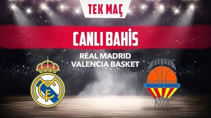 Real Madrid – Valencia maçı canlı ve tek maç iddaa heyecanı misli.com'da