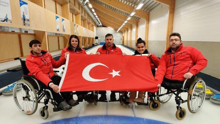 Curlingciler galibiyetle başladı