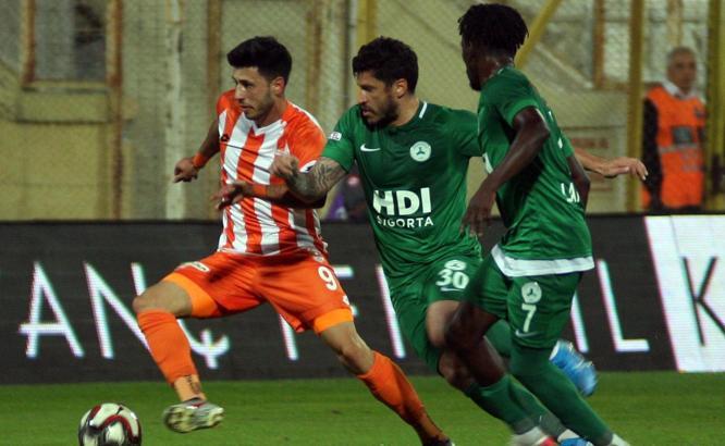 Adanaspor- Giresunspor maç sonucu: 1-1