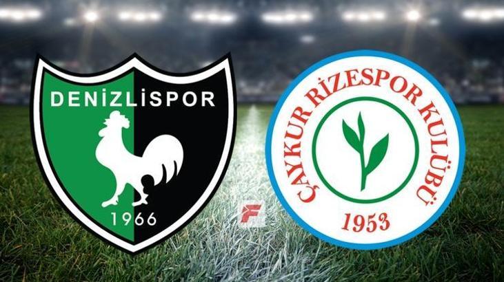 Denizlispor - Çaykur Rizespor (CANLI)