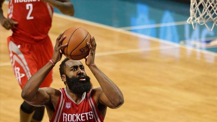 Harden 49 sayı attı Rockets üst üste 7. galibiyetini aldı!