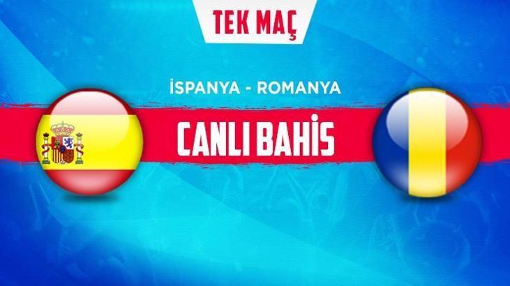 İspanya–Romanya maçına Misli.com'da canlı oyna