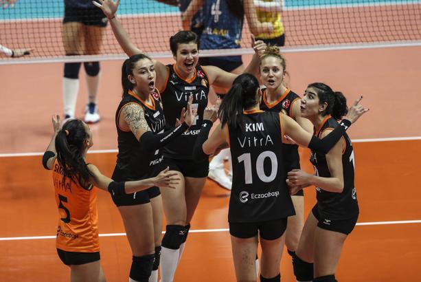 Eczacıbaşı VitrA - Türk Hava Yolları maç sonucu: 3-0