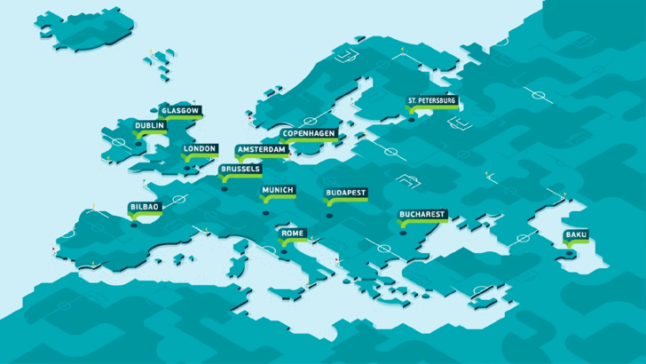 EURO2020 maçları hangi şehirlerde?