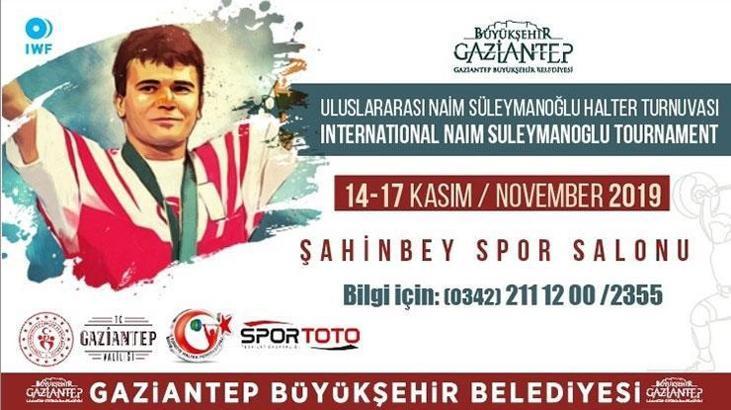 Gaziantep'te Naim Süleymanoğlu Turnuvası düzenlenecek