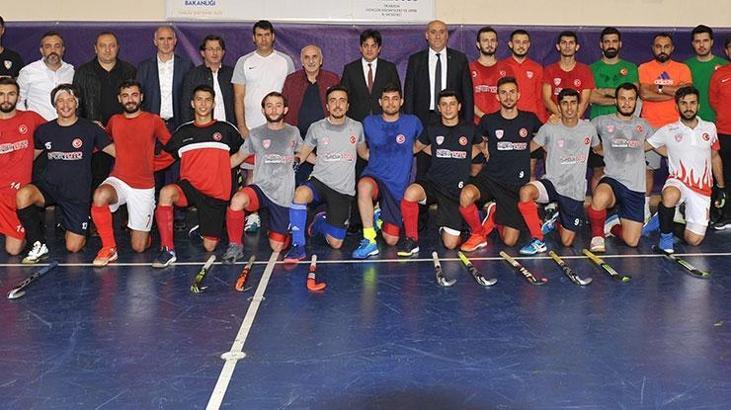 Trabzon'da devam eden Hokey Milli Takım kampında tempo arttı