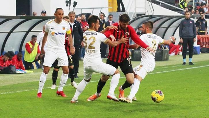 Maç sonucu: Gençlerbirliği 2-1 Kayserispor