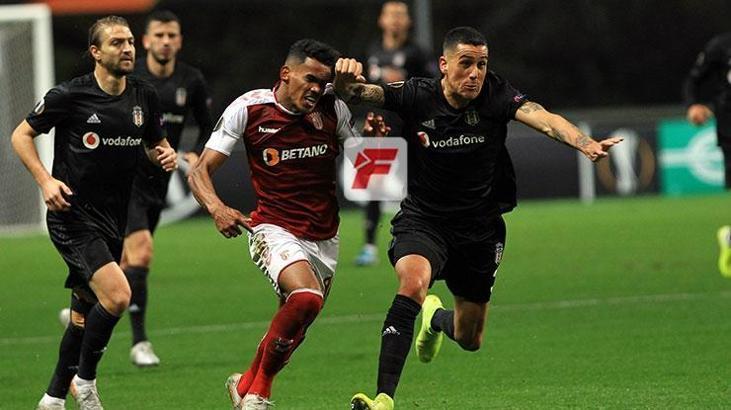 (ÖZET) Braga - Beşiktaş maç sonucu: 3-1