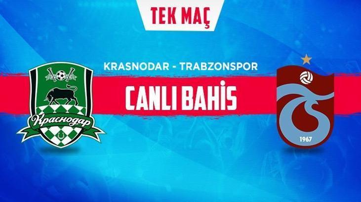 Krasnodar - Trabzonspor maçı iddaa oranları! İddaa heyecanı Misli.com'da