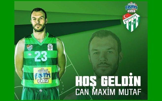 Frutti Extra Bursaspor, Can Maxim Mutaf'ı kadrosuna kattı