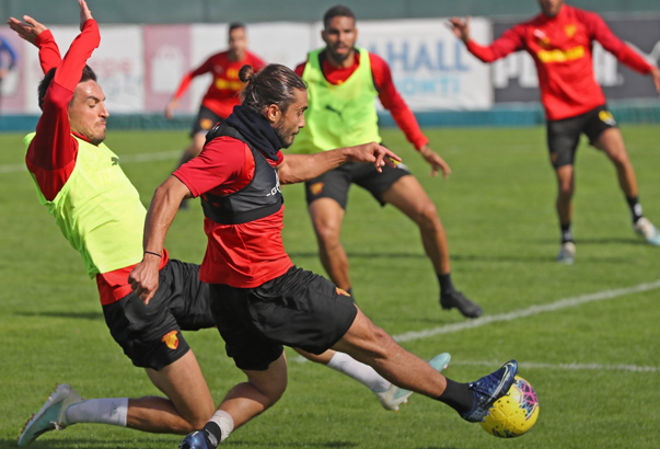 Göztepe, Yeni Malatyaspor maçının hazırlıklarını sürdürdü