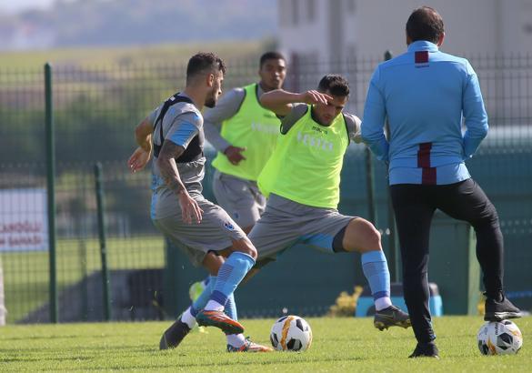 Trabzonspor, Krasnodar maçı için taktik çalıştı