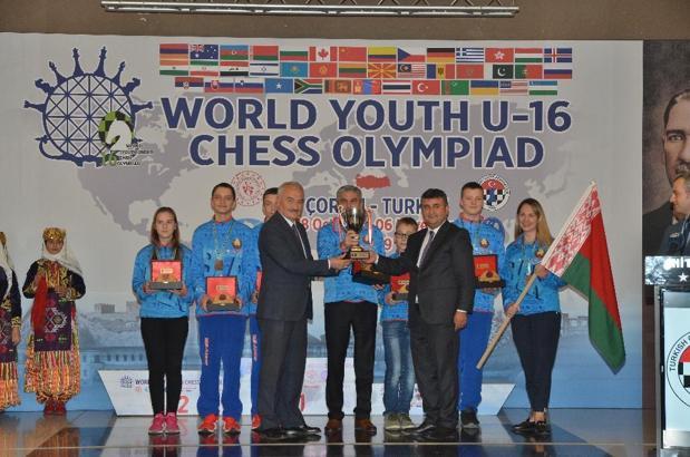Dünya 16 Yaş Altı Satranç Olimpiyatları sona erdi