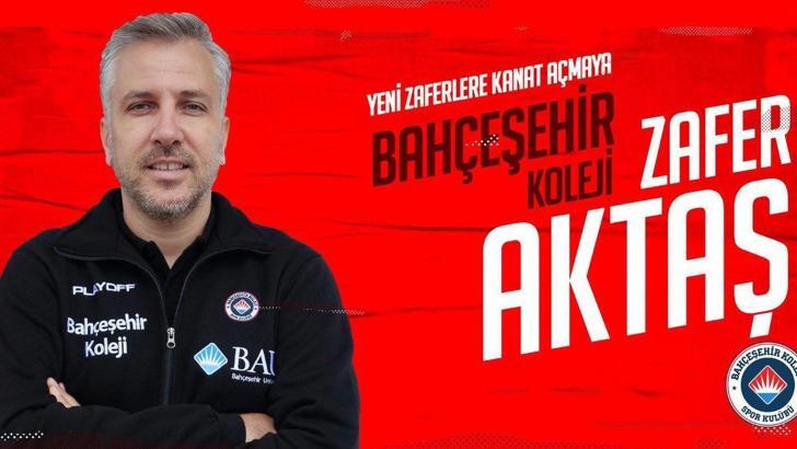 Bahçeşehir Koleji'nin yeni başantrenörü Zafer Aktaş