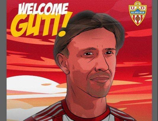 Guti'nin yeni adresi Almeria