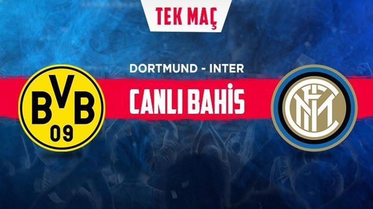Borussia Dortmund-Inter maçı canlı bahis heyecanı Misli.com'da