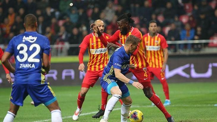 Kayserispor - Fenerbahçe maçı sonrası açıklamalar