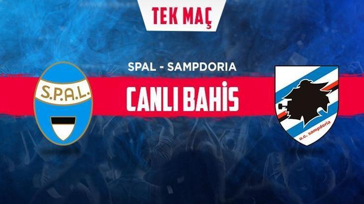 SPAL - Sampdroia tek maç ve canlı bahis heyecanı Misli.com'da