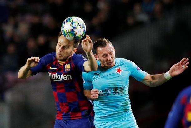 Barcelona - Slavia Prag maç sonucu: 0-0
