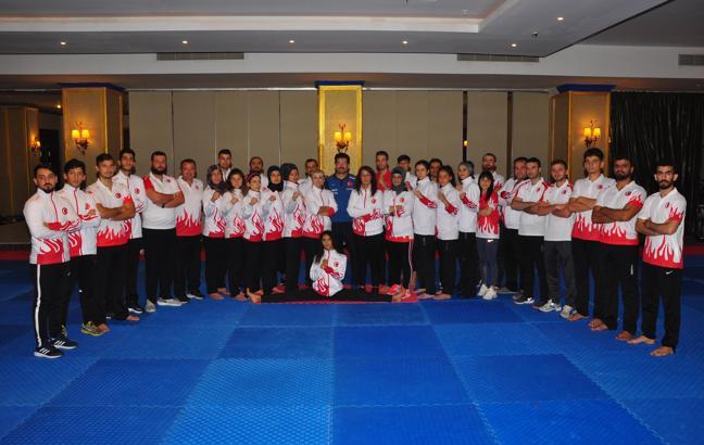 İşitme engelliler karate ve tekvando milli takımları kampta