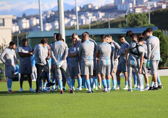 Trabzonspor, Krasnodar maçı hazırlıklarına başladı