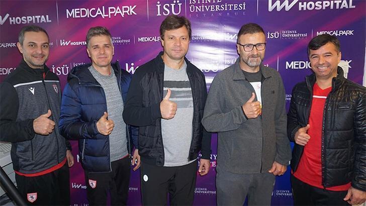 Ertuğrul Sağlam ve ekibi sağlık kontrolünden geçti