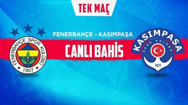 Fenerbahçe - Kasımpaşa maçı iddaa oranları! Heyecan Misli.com'da