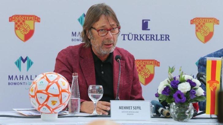 Göztepe'de başkan Mehmet Sepil'den teknik direktör açıklaması