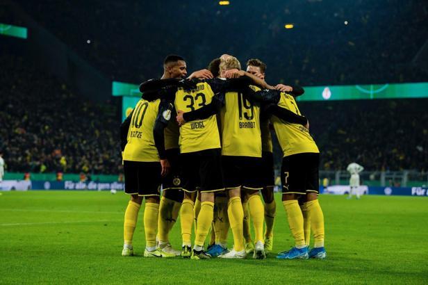 Borussia Dortmund ve Leipzig Almanya Kupası'nda turladı