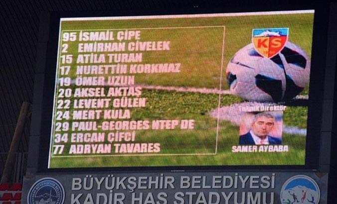 Kayserispor'da teknik direktör gafı
