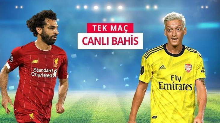 Liverpool-Arsenal maçı canlı bahis heyecanı Misli.com'da