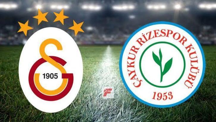 Galatasaray-Çaykur Rizespor maçı öncesi önemli notlar