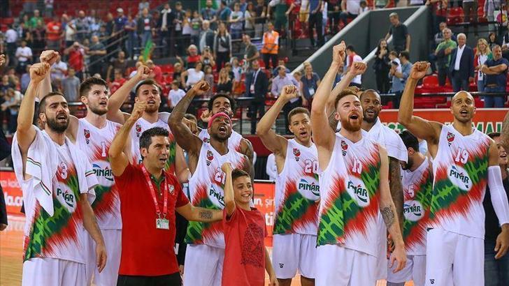 Basketbol Süper Ligi'nde tek namağlup Pınar Karşıyaka