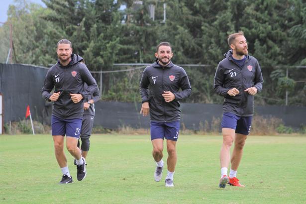 Hatayspor'da Altay maçı hazırlıklarına başladı