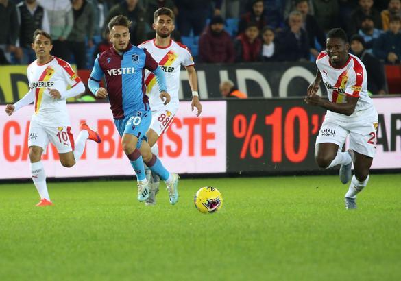 Trabzonspor'un gol atma serisi 21 maçta bitti