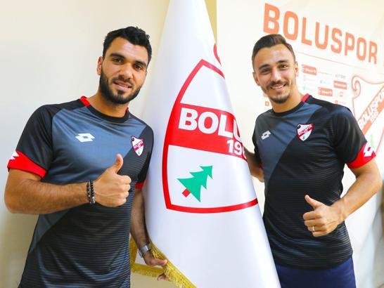 Boluspor'da Mustafa ve Gökhan imzayı attı