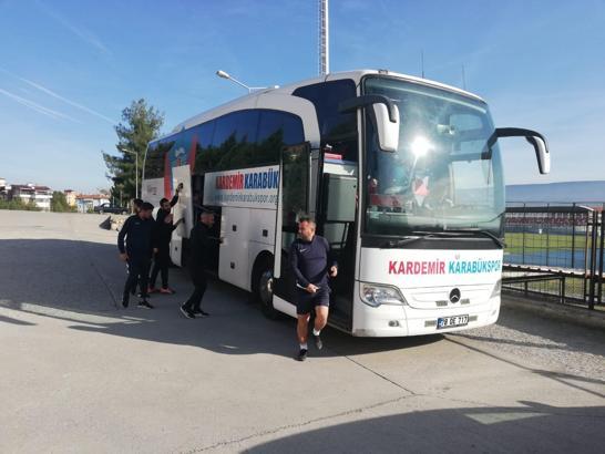 Bandırmaspor'dan Kardemir Karabükspor'a otobüs teşekkürü